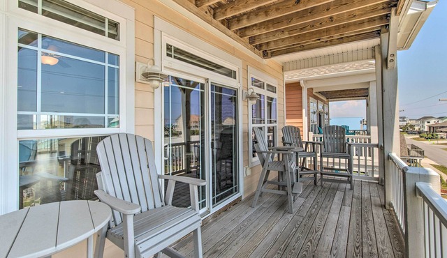 Surf City Escape w/6 Decks: Steps To Beach
