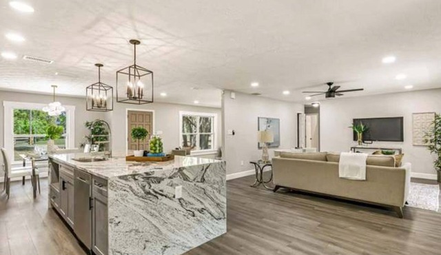 This beautiful renovated modern Farmhouse home!