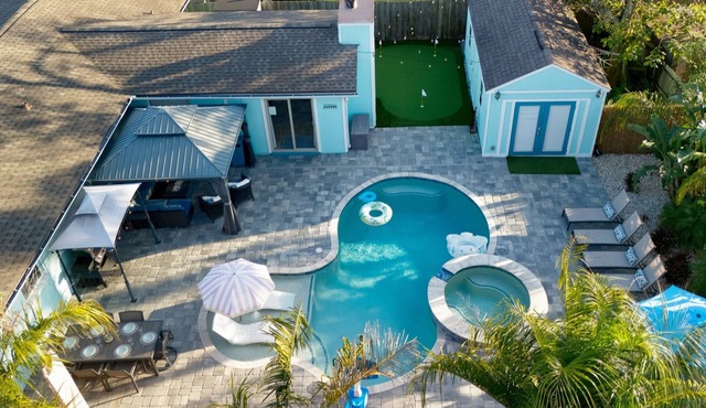 Vacay Mode | Pool + Game Casita Near Beach