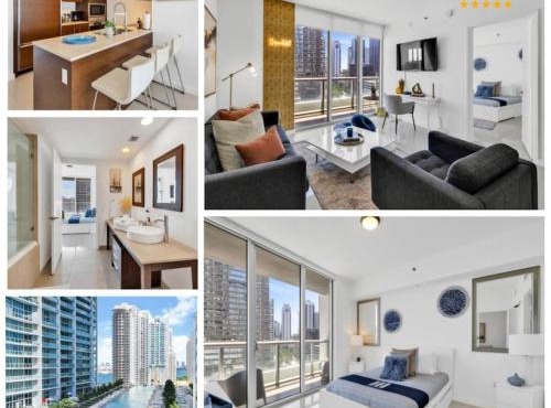 W Hotel Residence Bayview 2BR, 3 Pools, SPA, 4 restaurants, free gym classes 1609