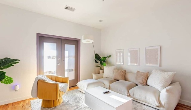 Walk to Stadium + GWCC | Modern 2BR w Parking