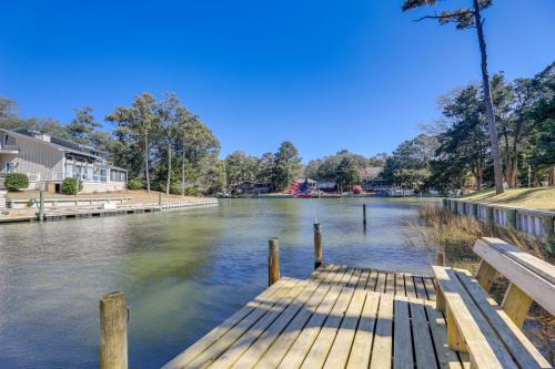 Waterfront Pine Knoll Shores Gem w/Boat Dock in Pine Knoll Shores