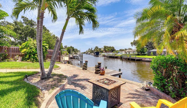 Waterfront Vero Beach Home w/Pool & Boat Dock!