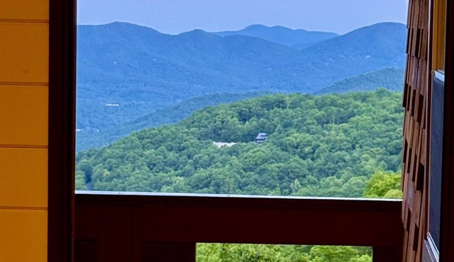 Welcome to Black Mountain Stomping Ground's Shroom with a View w King Bed/view