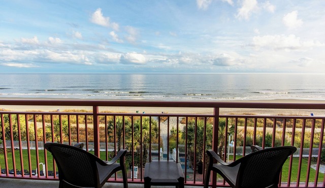 Your Oceanfront Escape Awaits in 4 Balcony Suites Near Myrtle Beach Boardwalk