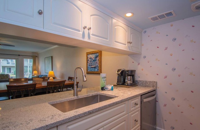 Two-Story Condo with Private Deck, WiFi, & Courtyard Pool Access