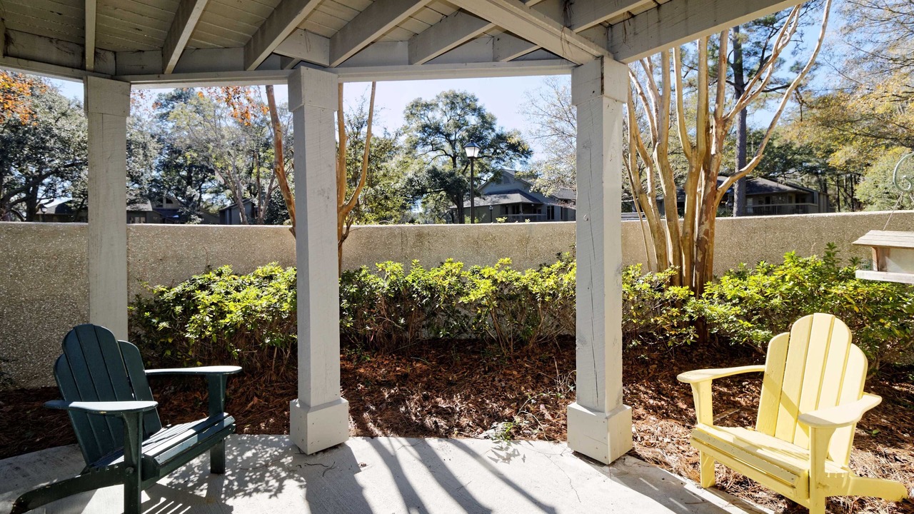 Photo of Patio Balcony in Palmetto Dunes