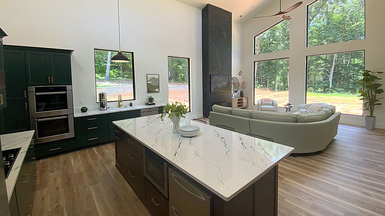 Photo of Kitchen in Dewy Rose