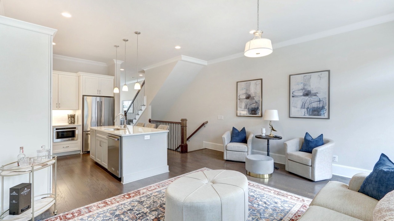 Photo of Livingroom in Hitch Village - Fred Wessels Homes