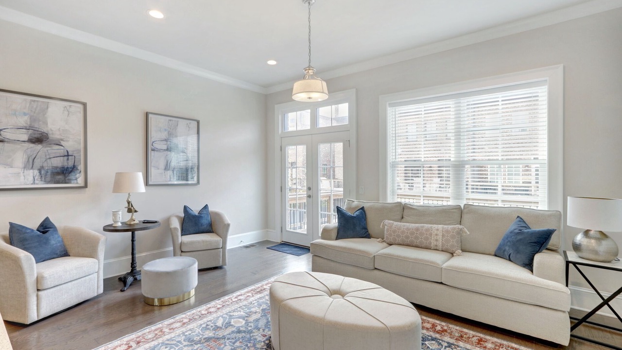 Photo of Livingroom in Hitch Village - Fred Wessels Homes