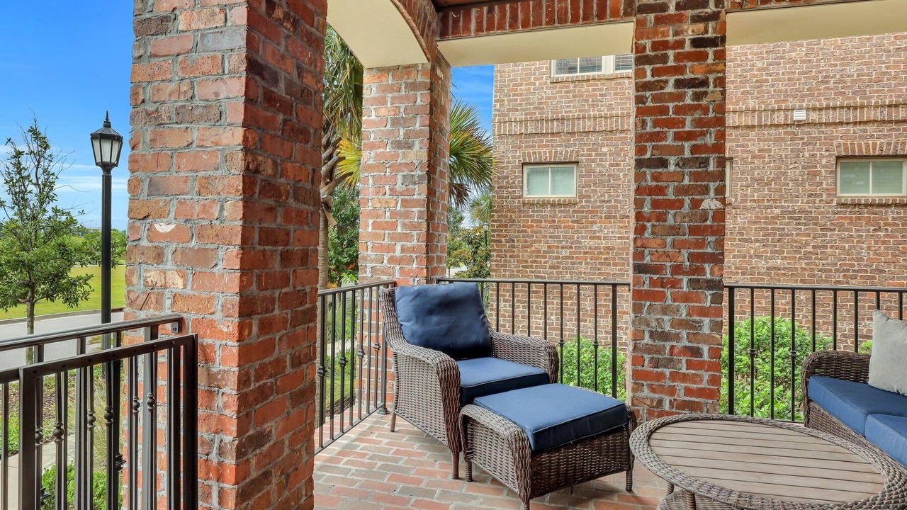 Photo of Patio Balcony in Hitch Village - Fred Wessels Homes
