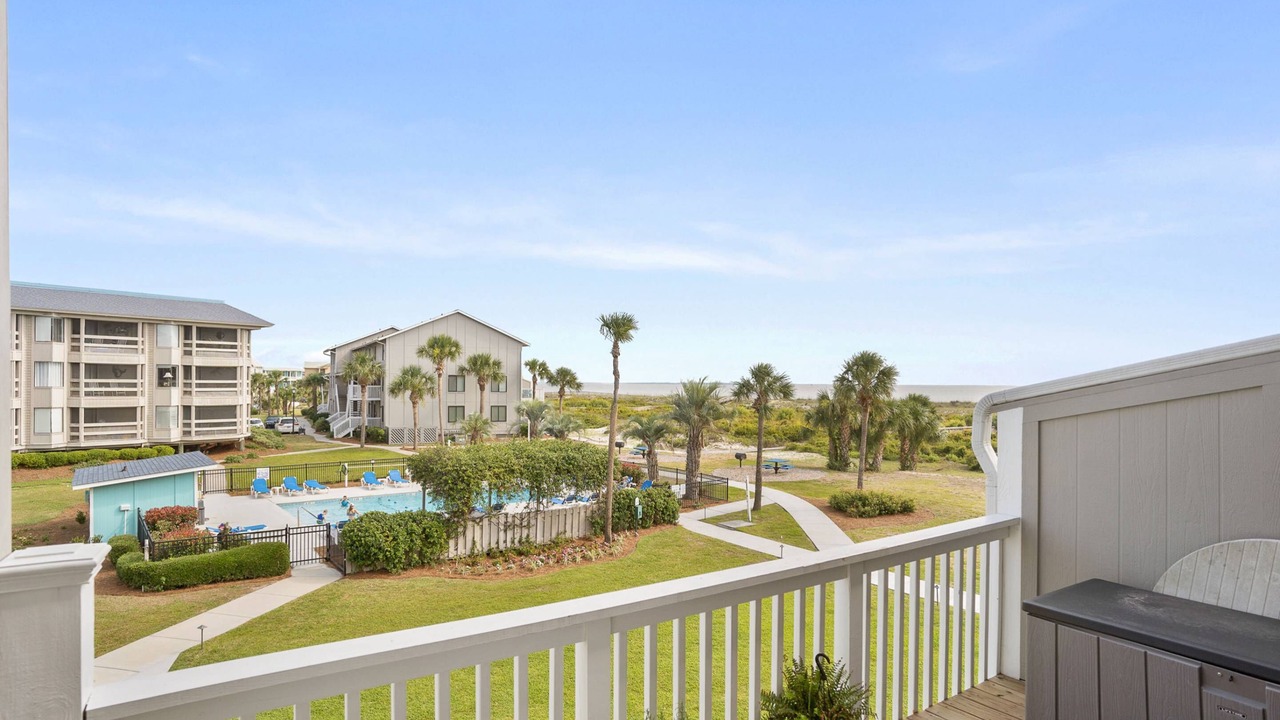 Photo of Patio Balcony in Oceanmarsh Subdivision
