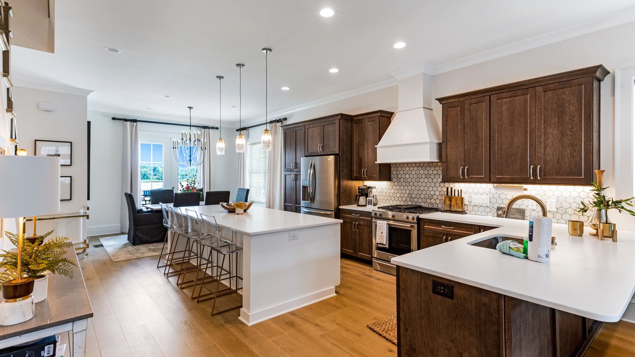 Photo of Kitchen in Hitch Village - Fred Wessels Homes