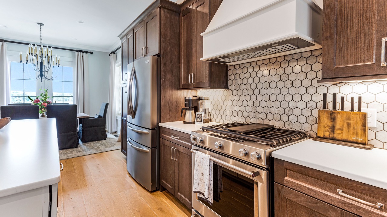 Photo of Kitchen in Hitch Village - Fred Wessels Homes