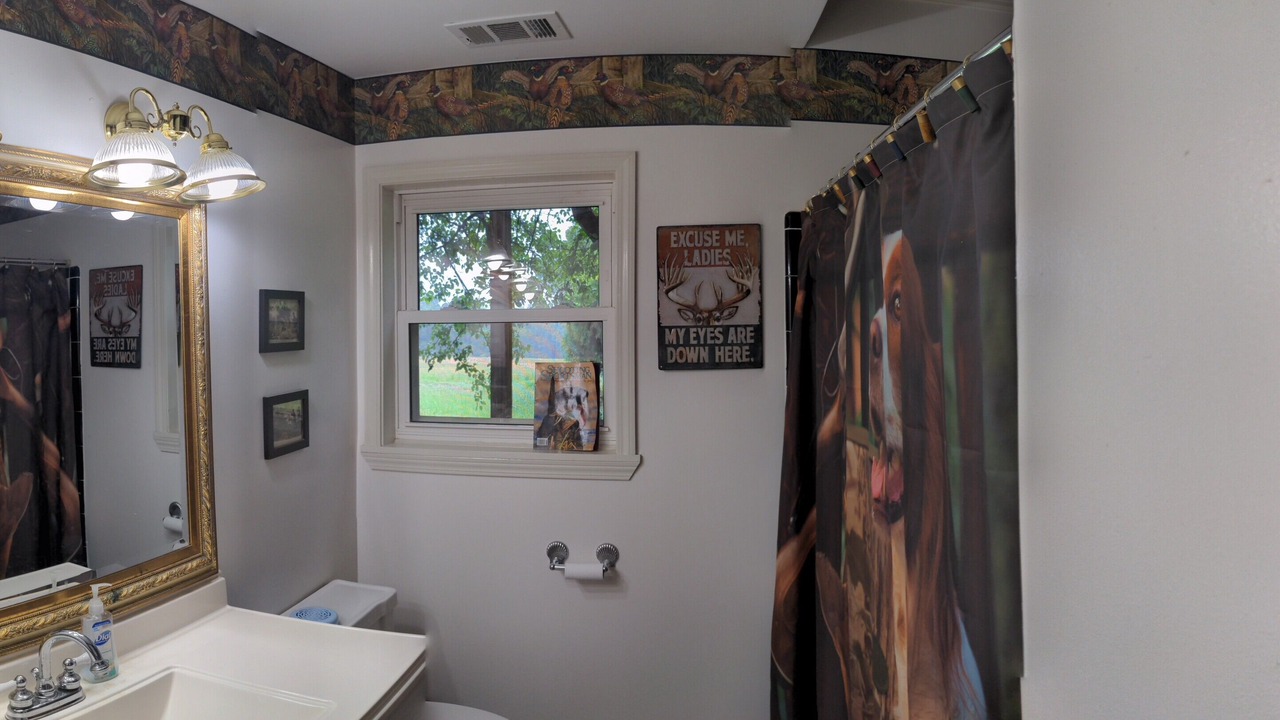 Photo of Bathroom in Dewy Rose