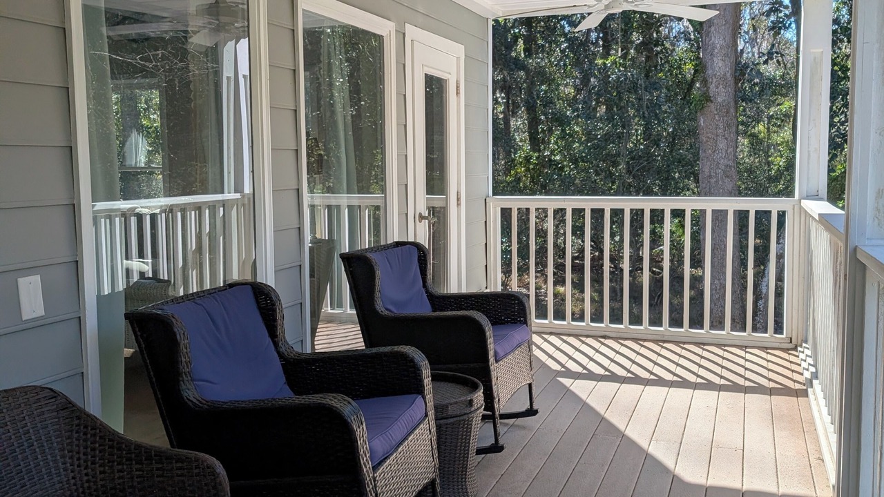 Photo of Patio Balcony in Daufuskie Island