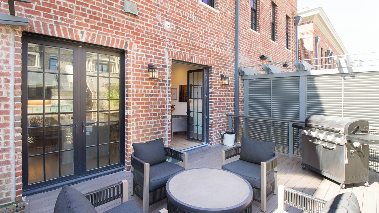 Photo of Patio Balcony in Hitch Village - Fred Wessels Homes
