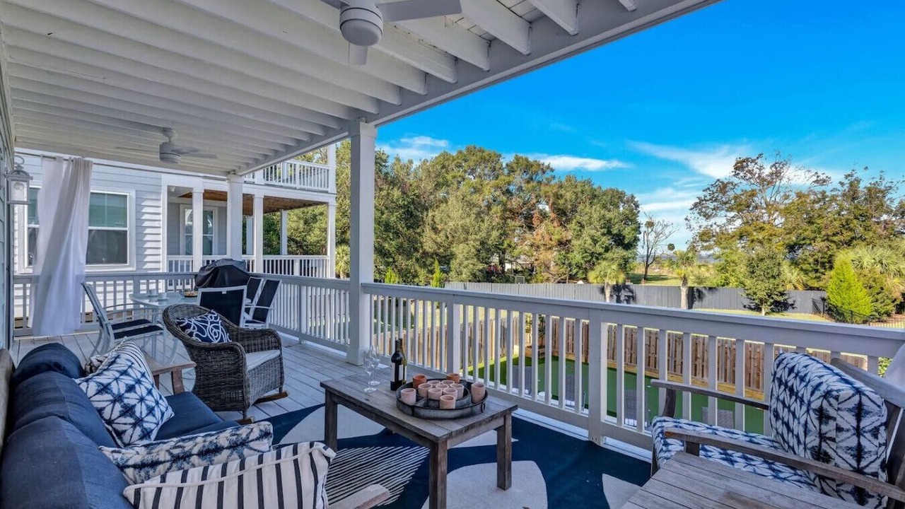 Photo of Patio Balcony in Palmetto Dunes