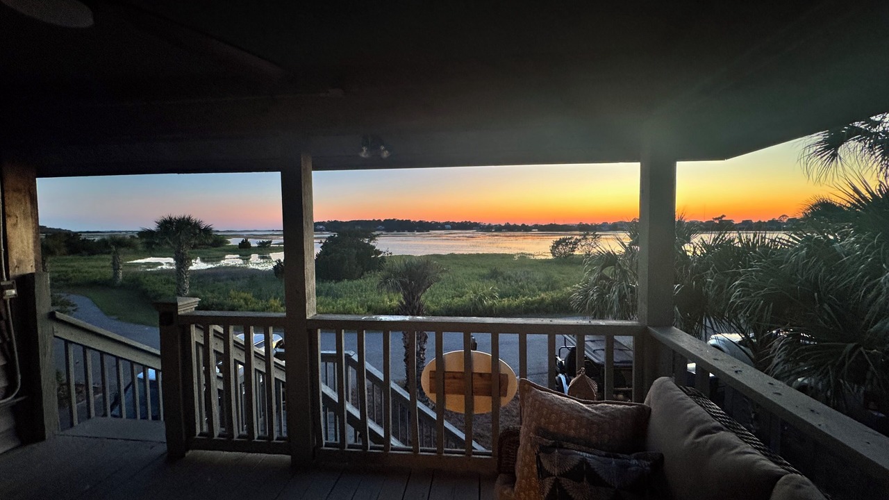 Photo of Patio Balcony in Oceanmarsh Subdivision