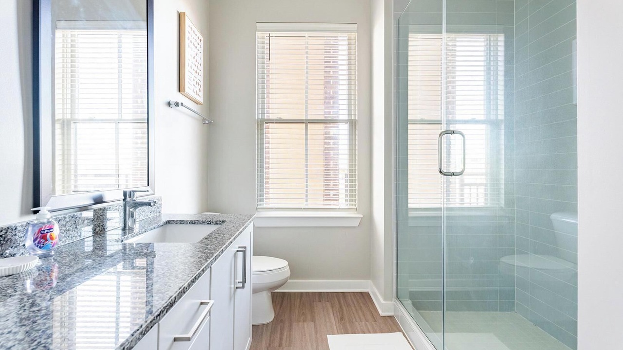 Photo of Bathroom in Hitch Village - Fred Wessels Homes