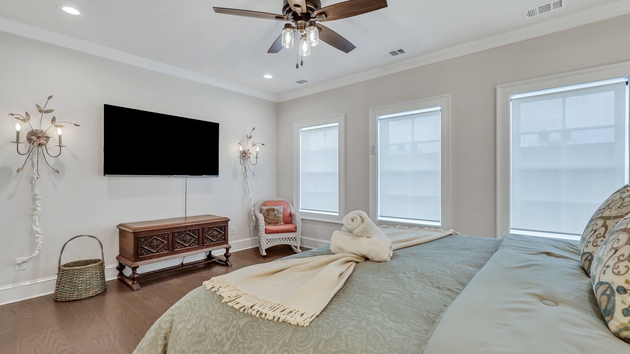 Photo of Bedroom in Hitch Village - Fred Wessels Homes