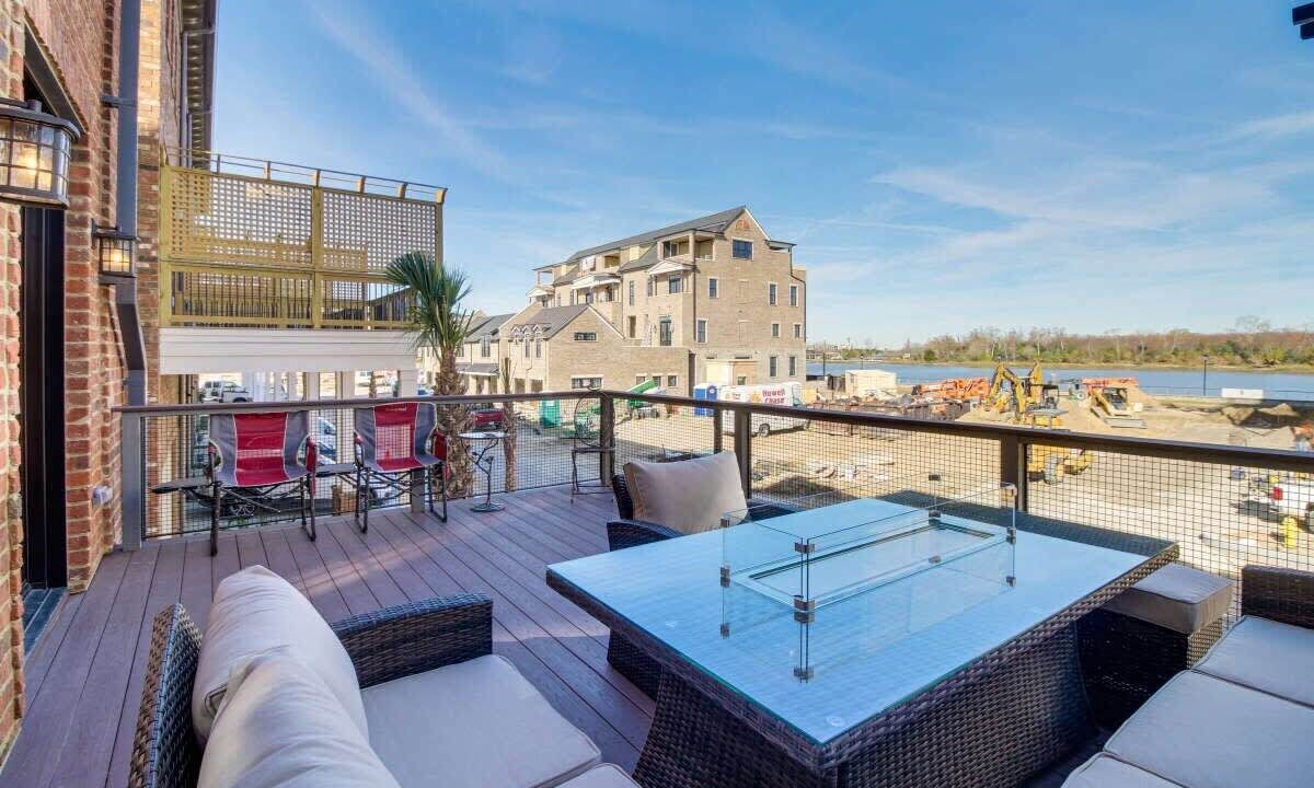 Photo of Patio Balcony in Hitch Village - Fred Wessels Homes