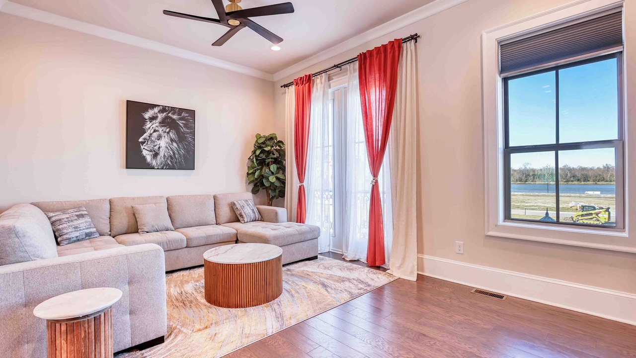 Photo of Livingroom in Hitch Village - Fred Wessels Homes