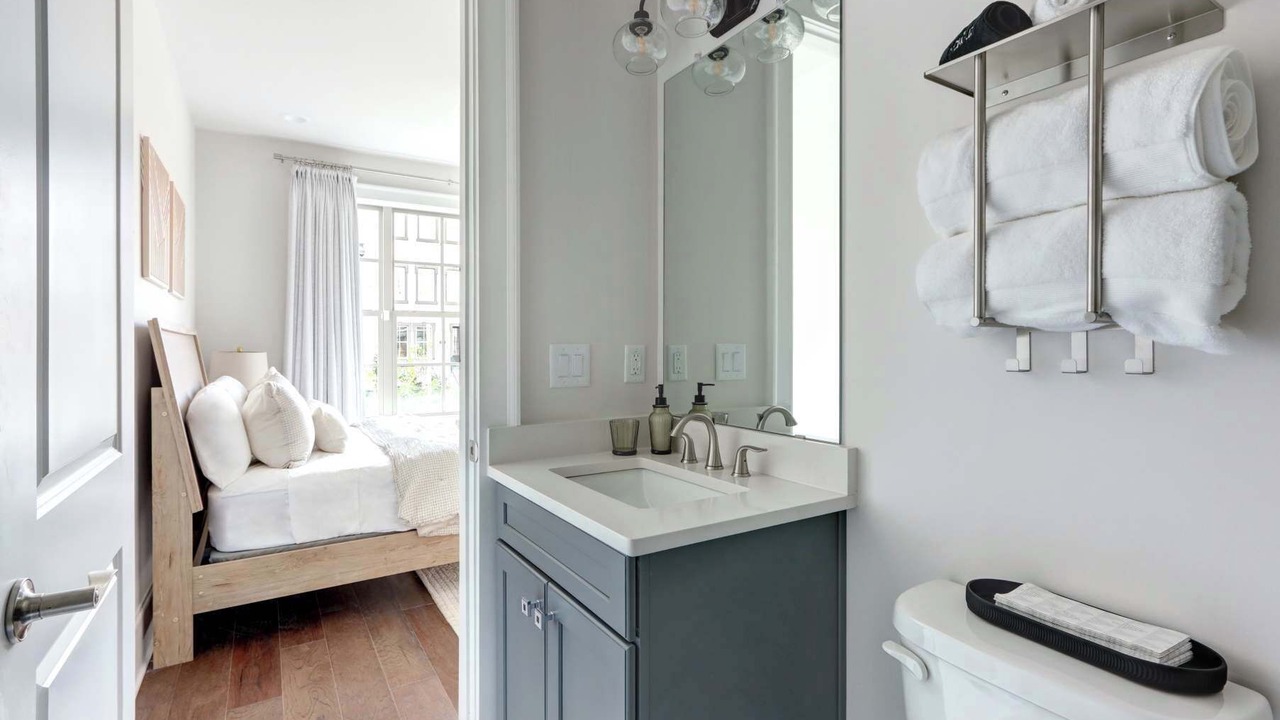 Photo of Bathroom in Hitch Village - Fred Wessels Homes