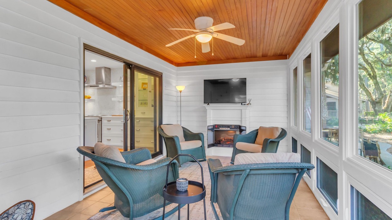 Photo of Patio Balcony in Palmetto Dunes