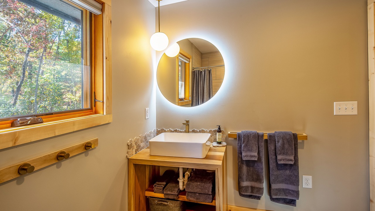 Photo of Bathroom in Pisgah Forest