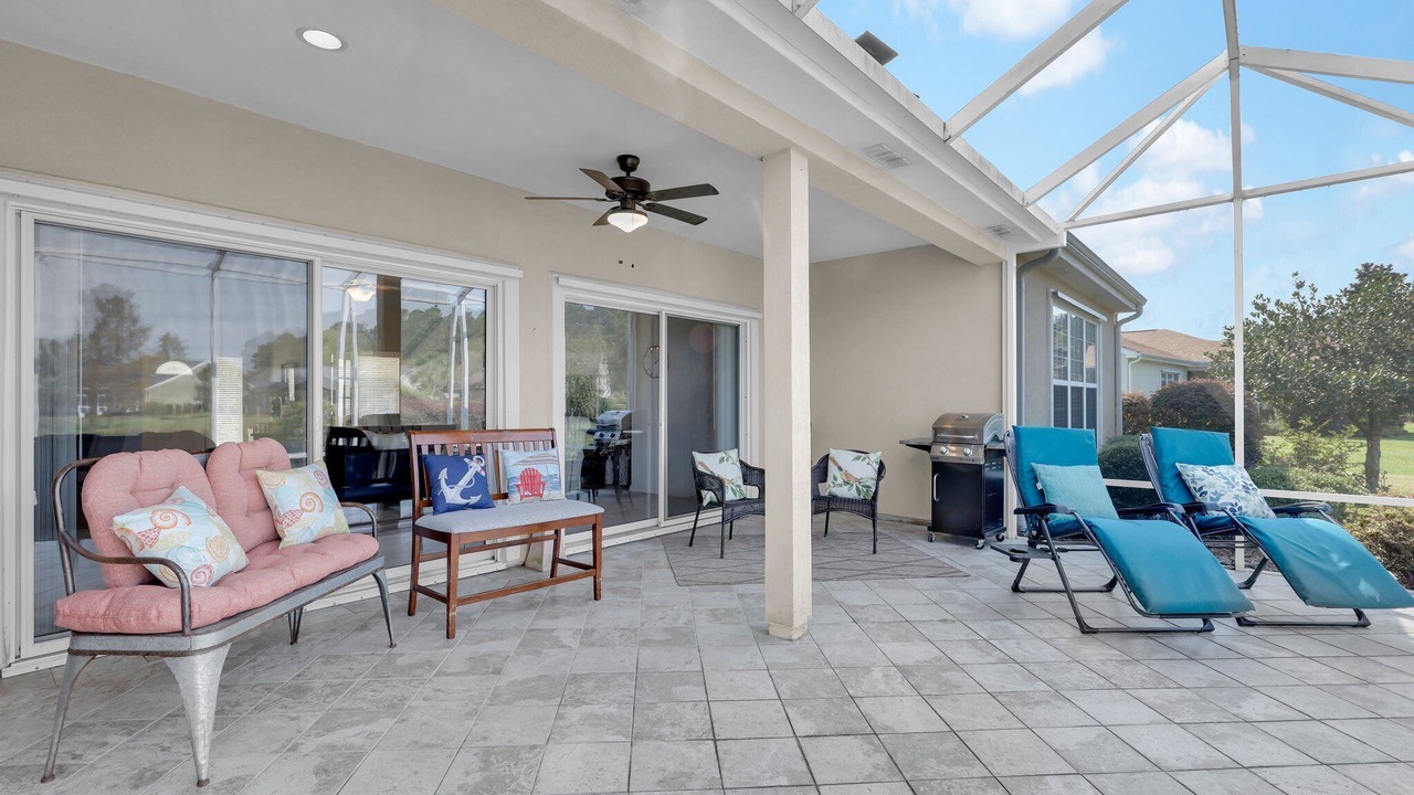 Photo of Patio Balcony in Sun City Hilton Head