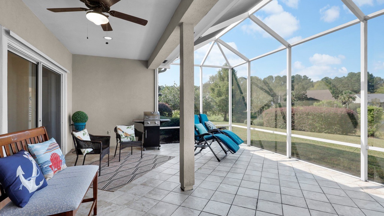 Photo of Patio Balcony in Sun City Hilton Head