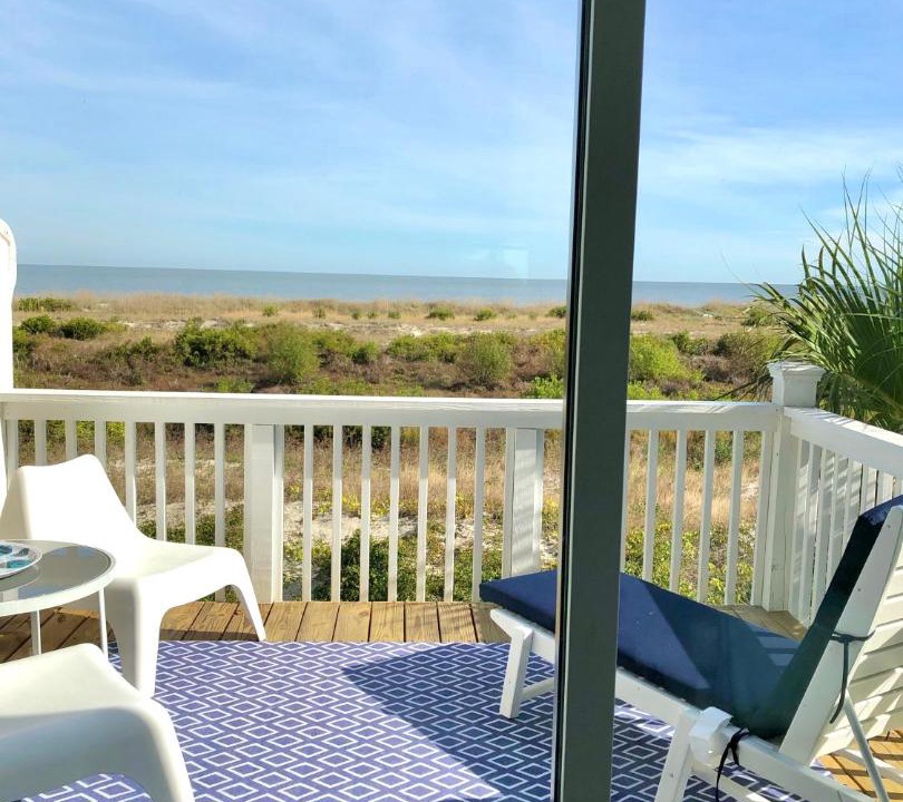 Photo of Patio Balcony in Oceanmarsh Subdivision