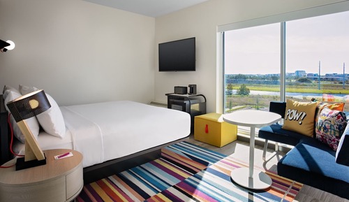 Suite, 1 King Bed with Sofa bed