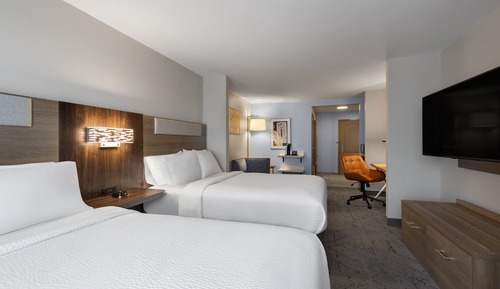 Standard Room, 2 Queen Beds, Accessible (Communications, Access Tub)