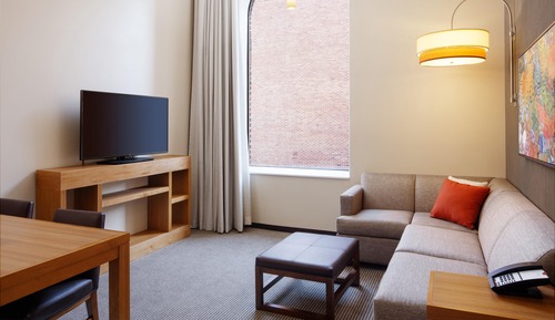 Suite, 1 King Bed with Sofa bed (1 Bedroom)