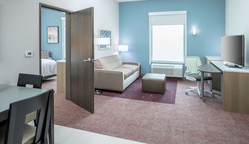 Suite, 1 King Bed, Accessible (Roll-In Shower, Hearing & Mobility)