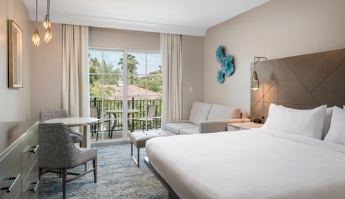 Room, 1 King Bed with Sofa bed, Balcony (Hearing Accessible)