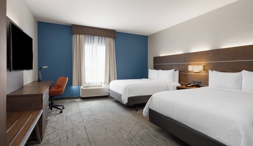 Standard Room, 2 Queen Beds, Accessible (310 Sq Ft, Communication, Access Tub)