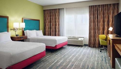 Room, 2 Queen Beds, Non Smoking, Refrigerator & Microwave