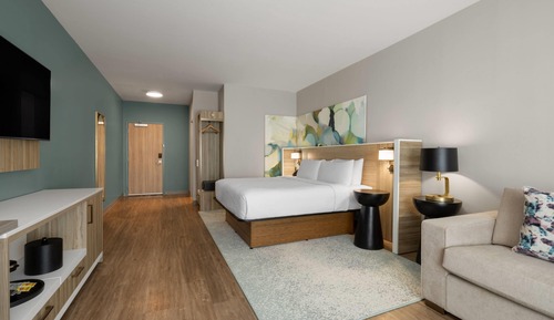 Suite, 1 King Bed with Sofa bed, Non Smoking