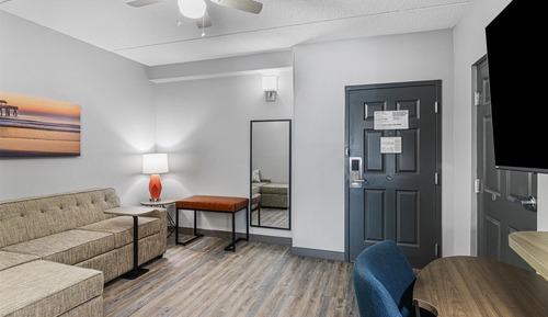 Suite, 2 Queen Beds, Accessible, Bathtub (with Sofabed)