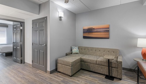 Suite, 1 King Bed, Accessible, Bathtub (with Sofabed)