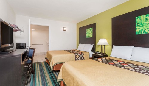 Room, 2 Double Beds, Accessible, Non Smoking (Mobility)