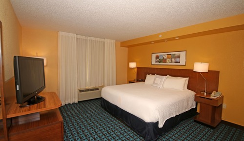 Room, 1 King Bed (Mobility/Hearing Access, Roll-in Shwr)