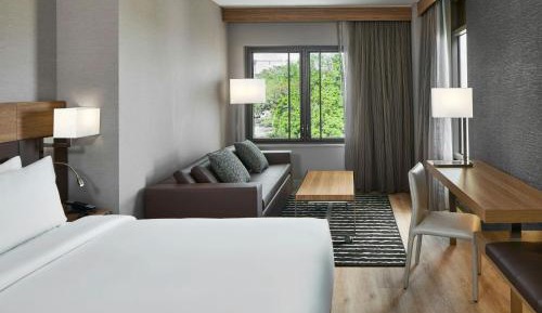 Deluxe King Room with Sofa Bed and River View