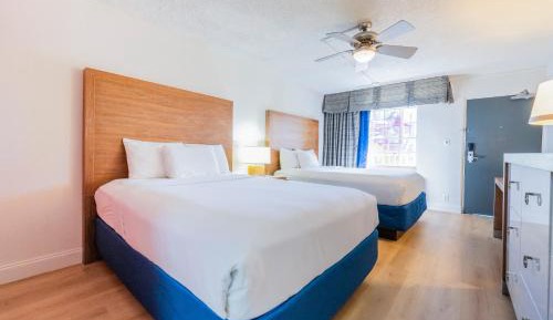 Room with Two Queen Beds and Mobility/Hearing Access and Roll-In Shower, Non-Smoking