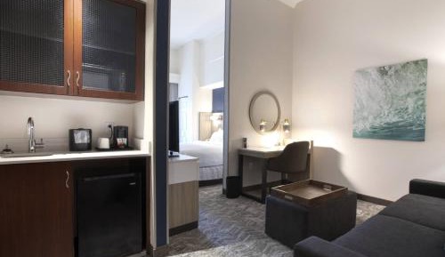 King Suite with Roll-In Shower and Trundle Sofa - Mobility Access/Hearing Accessible