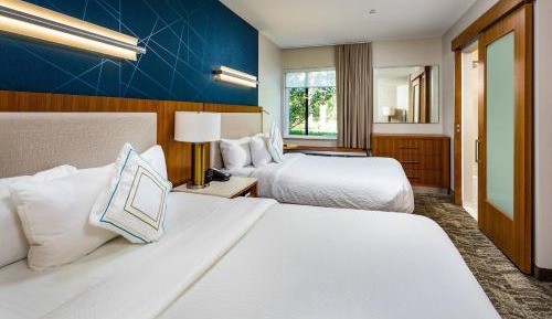 Queen Suite with Two Queen Beds and Trundle Sofa