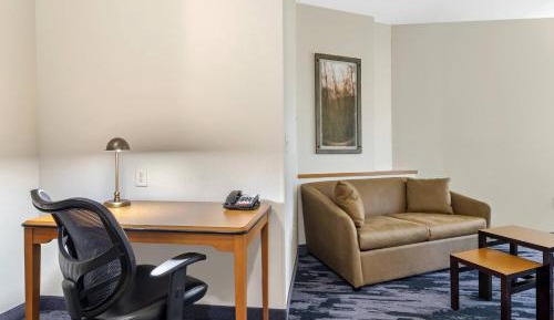 One-Bedroom King Suite with Sitting Area and Sofa Bed